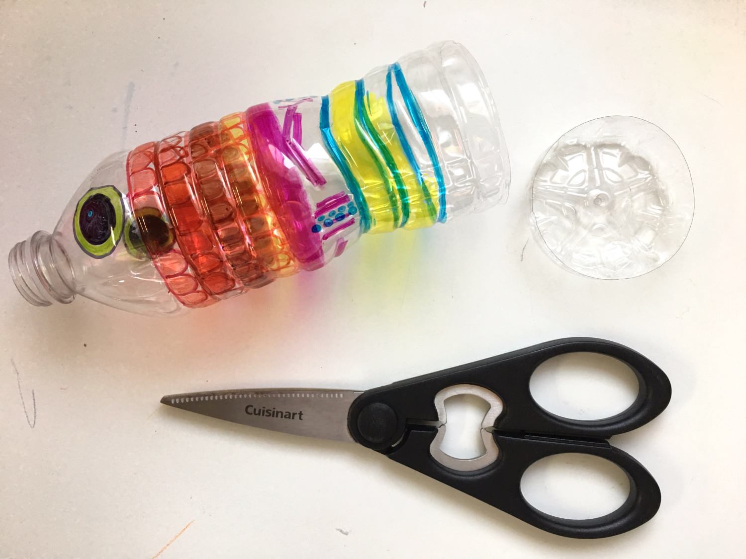 Water Bottle Fish Mobile