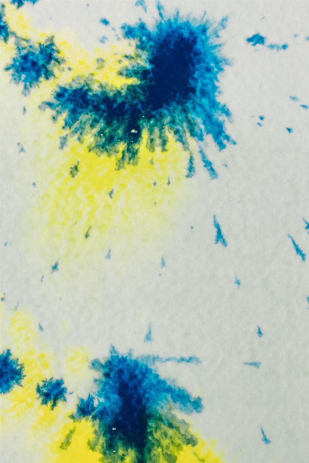 Blowing Paint