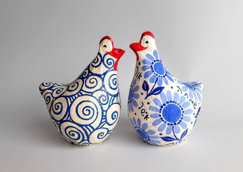 Make These Funky Chickens With 5 Common Recyclables!